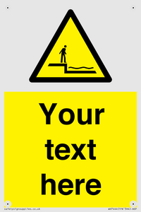 Custom Warning shallow water